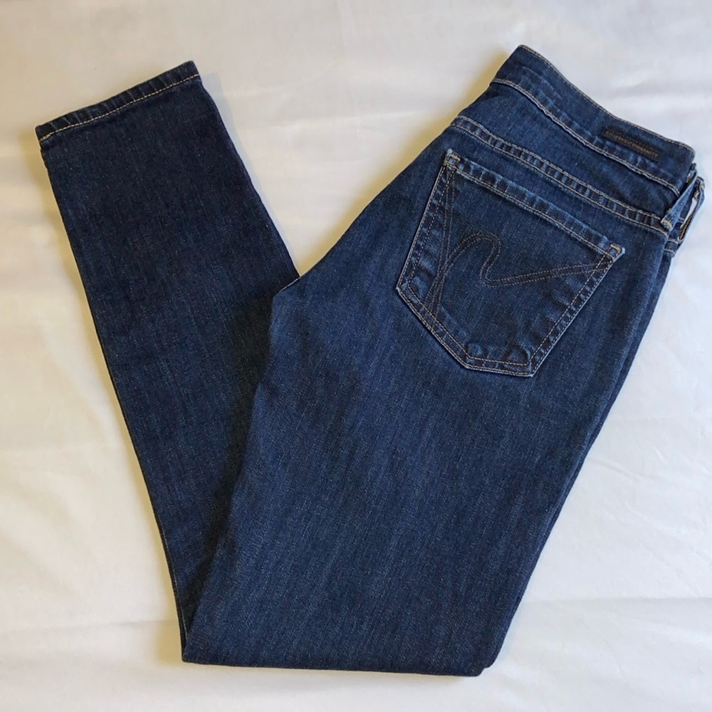 Citizens of Humanity Avedon Blue Low Rise Skinny Jeans Size 26